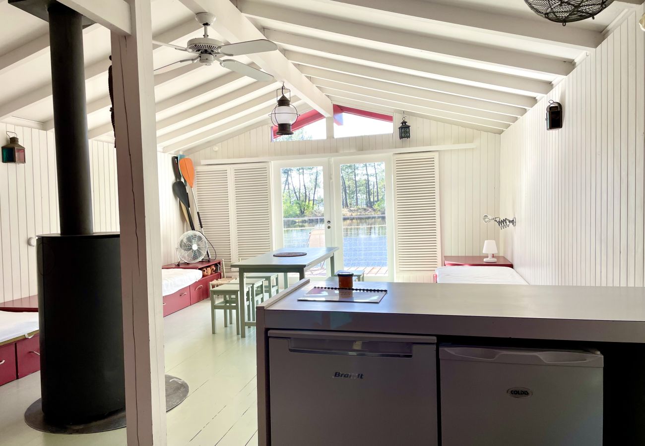 Cabin in Lacanau - Charming cabin on stilts on Lake Lacanau