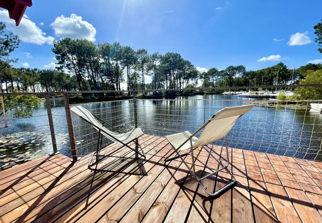 Cabin in Lacanau - Charming cabin on stilts on Lake Lacanau