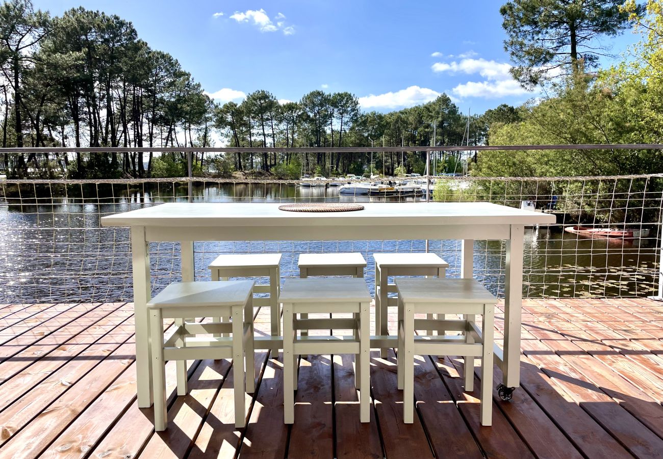 Cabin in Lacanau - Charming cabin on stilts on Lake Lacanau