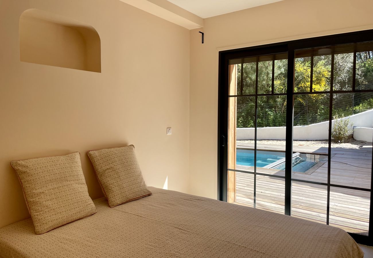 Villa in Lacanau - 🌲 Exceptional villa with pool & forest view 🏡