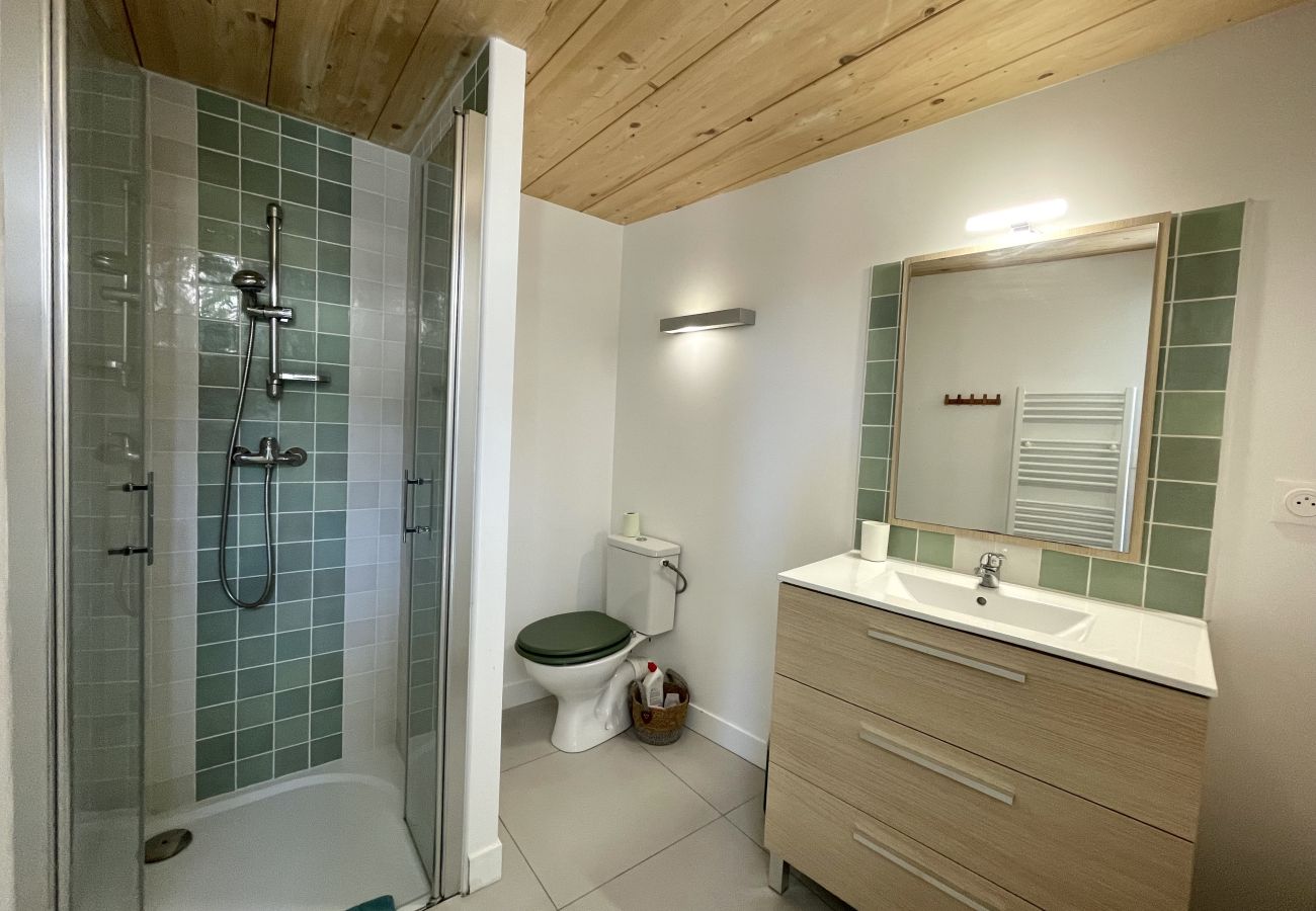 Maison mitoyenne à Lacanau - Loft neuf et lumineux avec extérieur 