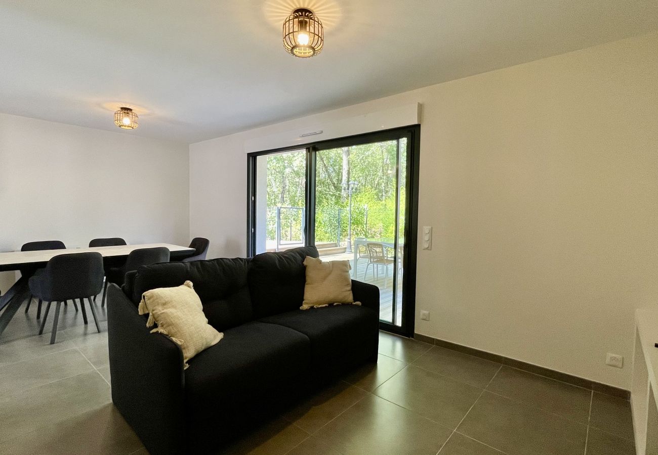 Maison à Lacanau - Maison vue bois avec piscine - Lacanau ville