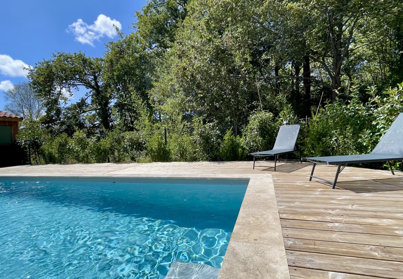 Maison à Lacanau - Maison vue bois avec piscine - Lacanau ville