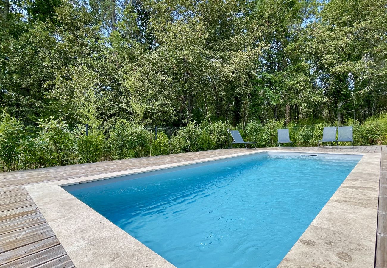 Maison à Lacanau - Maison vue bois avec piscine - Lacanau ville