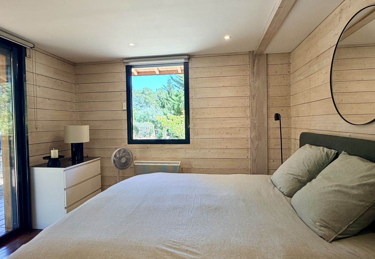 Maison à Lacanau - Villa bois avec terrasse sur pinède