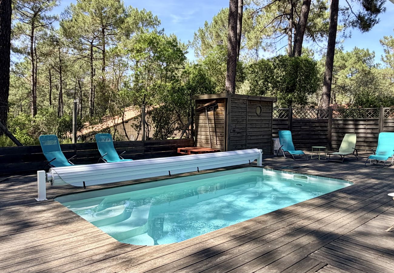 Maison à Lacanau - Maison avec piscine privée entre pins et océan