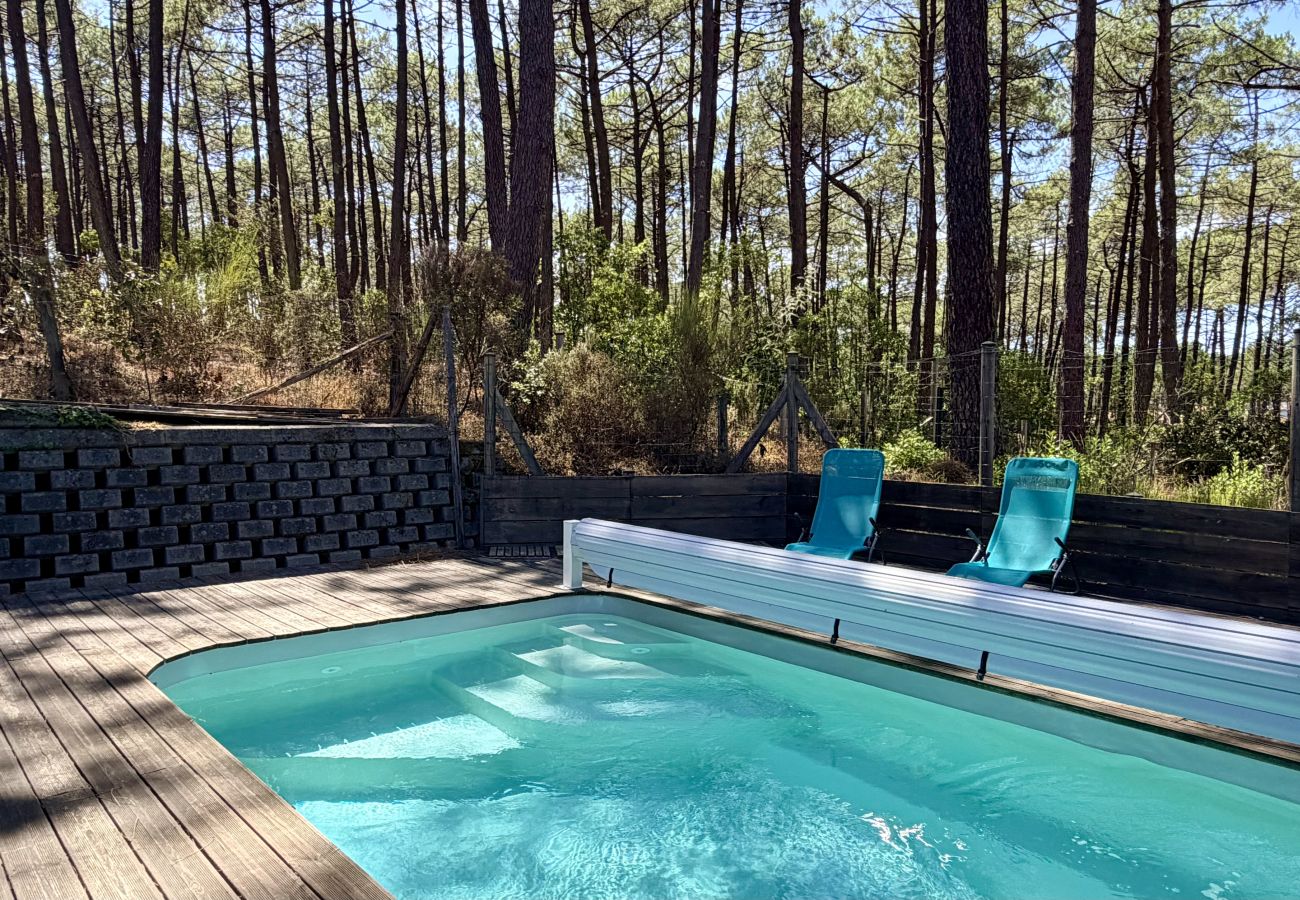 Maison à Lacanau - Maison avec piscine privée entre pins et océan